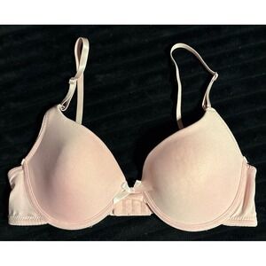 Never Naked Women's Powder‎ Pink Lightly Lined Underwire Bra, 34D